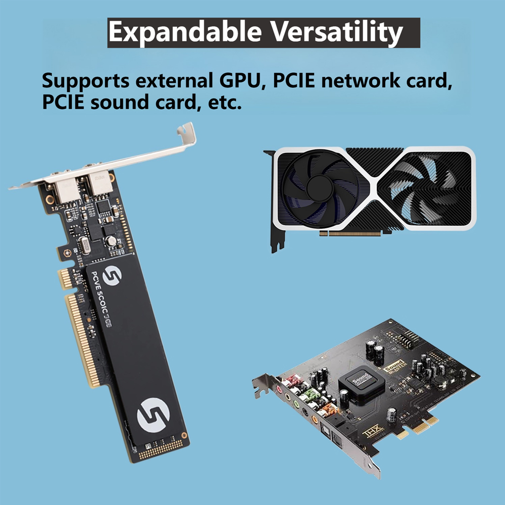 Oculink eGPU Graphics Card Doc - огляд і ціна Oculink Egpu Dock Graphics Card