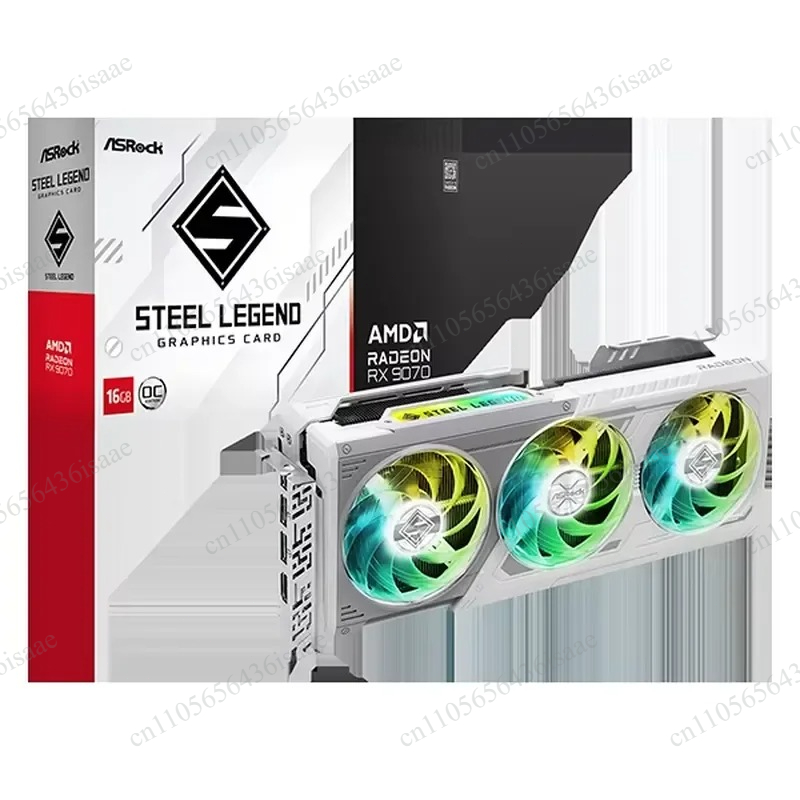 Radeon RX 9070 XT 16GB GDDR6 G - огляд і ціна Triple Fan Gaming Graphics Card 16Gb
