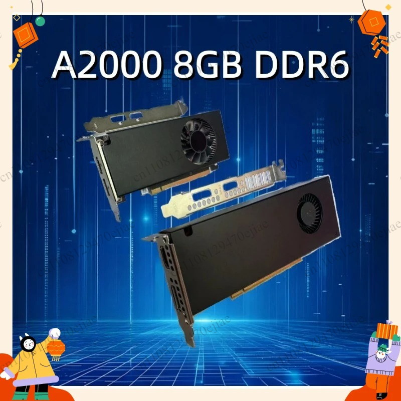 RTX A2000 8GB Professional Gra - огляд і ціна Low Profile Workstation Display Card 8Gb