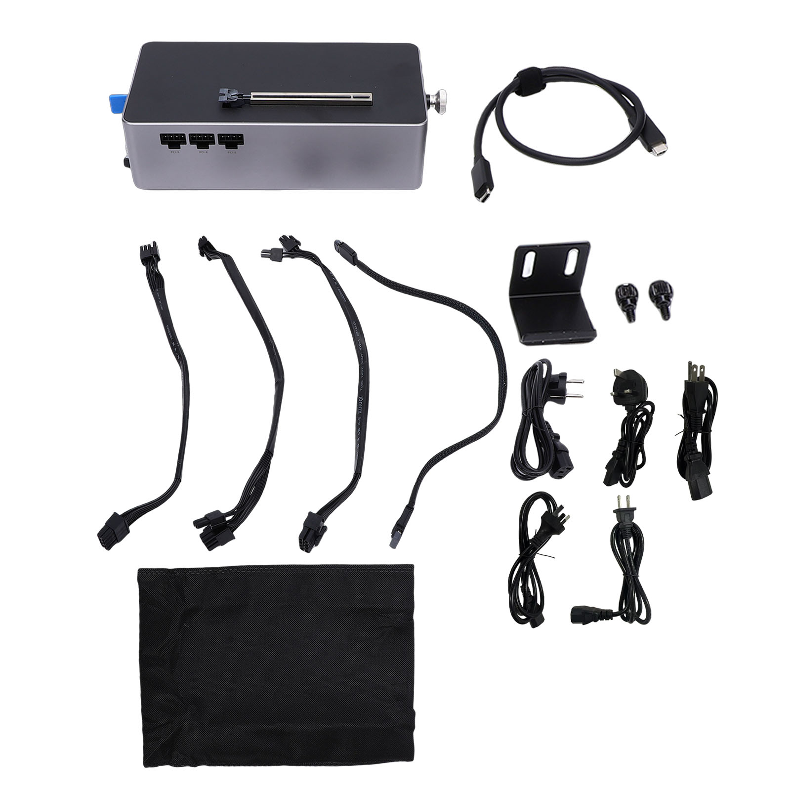 800W PSU PCIe 4.0 X4 External  - огляд і ціна Oculink Egpu Dock Graphics Card