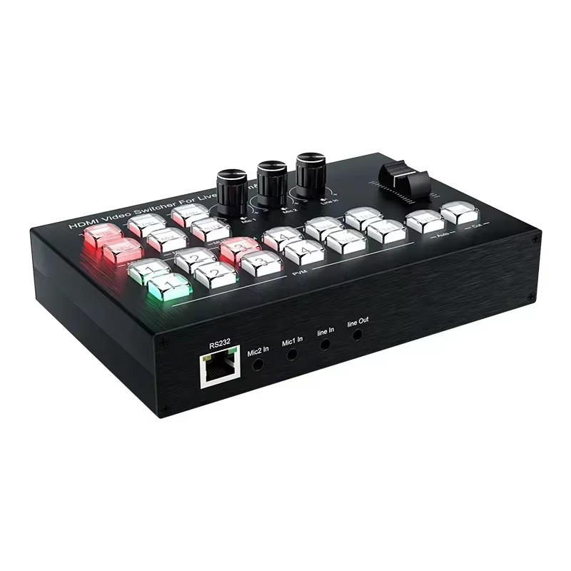 4K HDMI Video Switcher Mic Mix - огляд і ціна 4 Hdmi Multi Monitor Video Card 4K